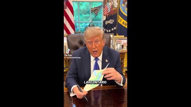 Трамп назвал озеро Онтарио озером Америка