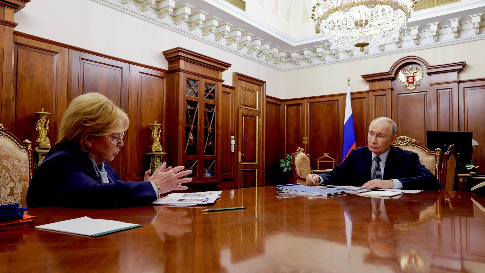 Встреча Путина с главой ФМБА Вероникой Скворцовой Встреча Путина с главой ФМБА Вероникой Скворцовой - РИА Новости, 1920, 27.08.2026