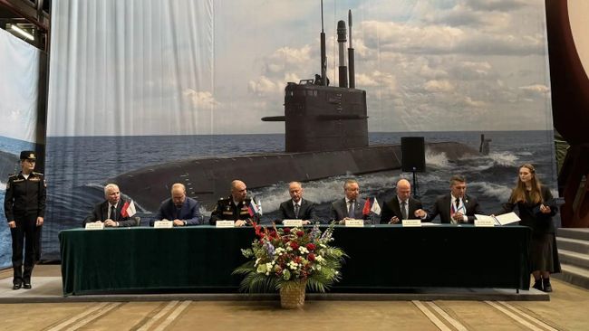 Церемония закладки дизель-электрической подводной лодки Малоярославец