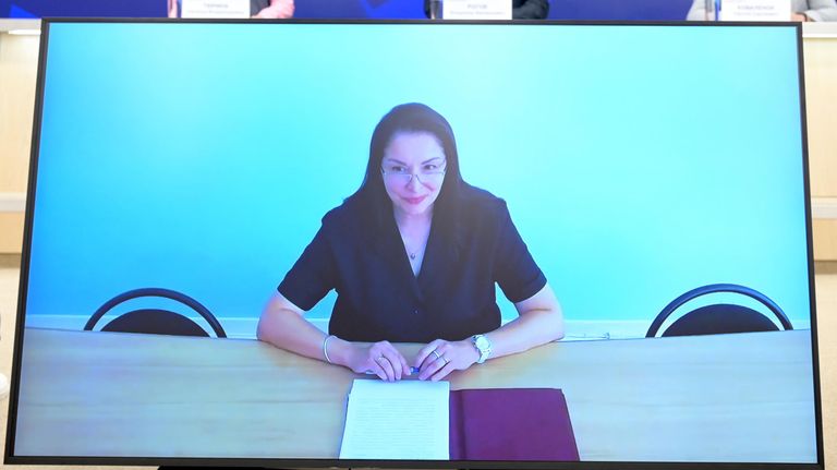 Ректор Луганского государственного педагогического университета Жанна Марфина Ректор Луганского государственного педагогического университета Жанна Марфина