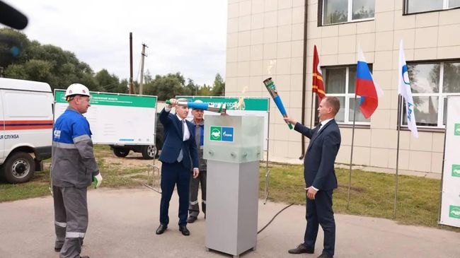 Газопровод Погорелье – Селезни запустили в Смоленской области