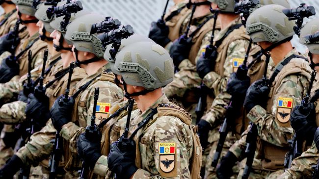 Военнослужащие армии Молдавии