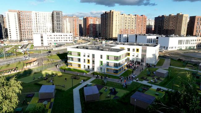 Новый детский сад на 15 групп открылся в подмосковных Люберцах