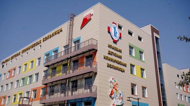 Корпус детской больницы на Ставрополье