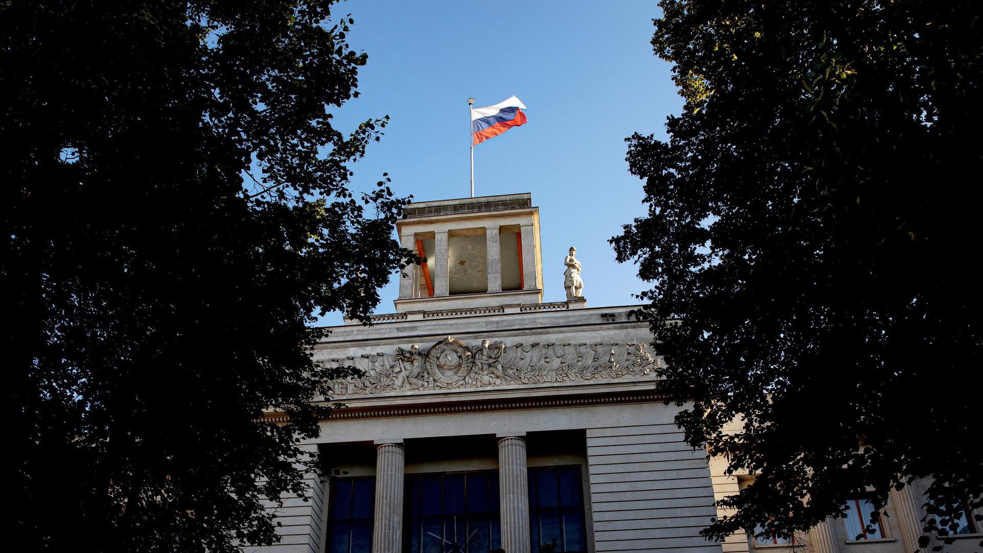 Здание посольства России в Берлине Здание посольства России в Берлине - РИА Новости, 1920, 10.09.2026