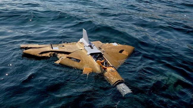 Беспилотник, обнаруженный у острова Святой Иван в Болгарии