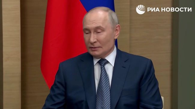 Путин на встрече с Лукашенко