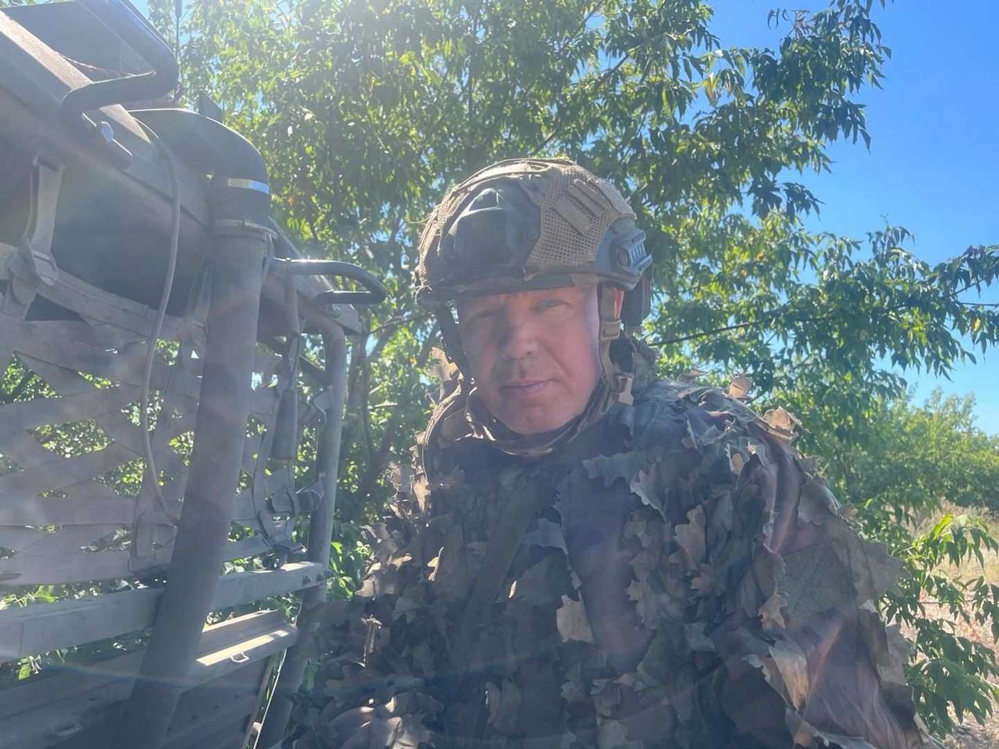 Боец с позывным Дворник
