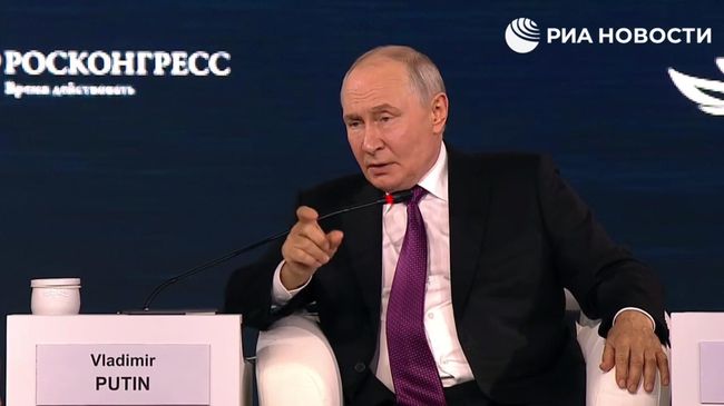 Путин о яблоках 