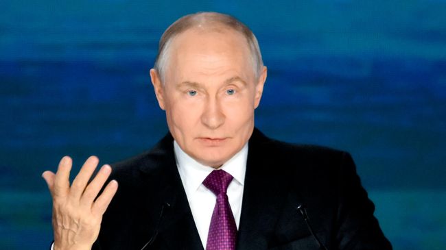 Президент РФ Владимир Путин