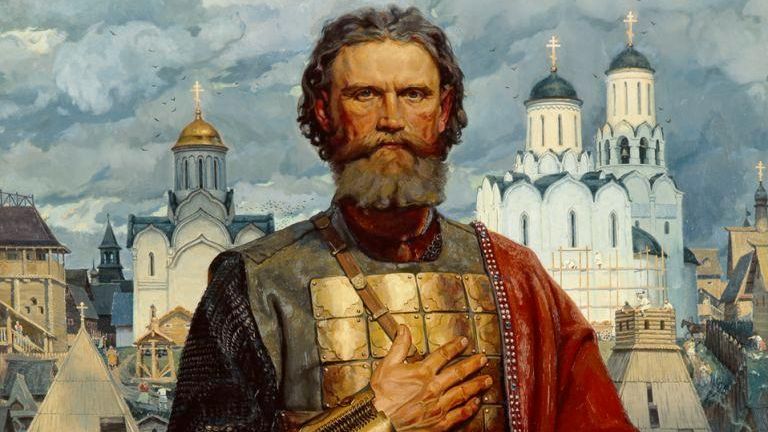 Святой благоверный великий князь московский Дмитрий Донской. 2002 г. Холст, масло Святой благоверный великий князь московский Дмитрий Донской. 2002 г. Холст, масло - РИА Новости, 1920, 05.09.2026