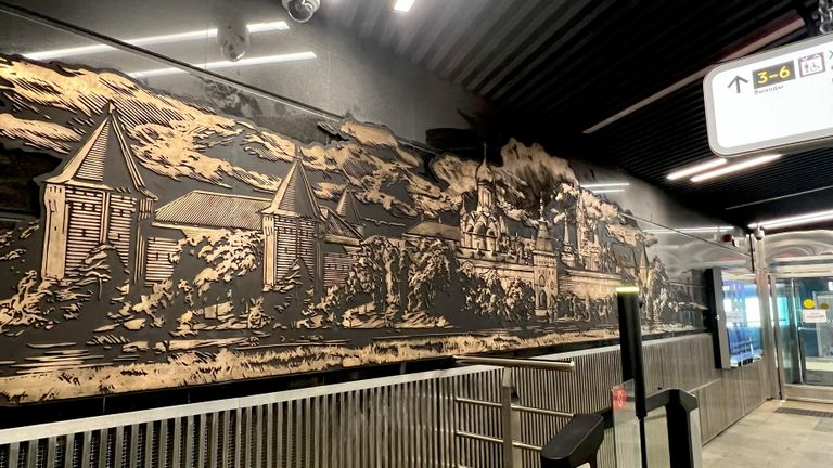 Станция московского метро Звенигородская Станция московского метро Звенигородская
