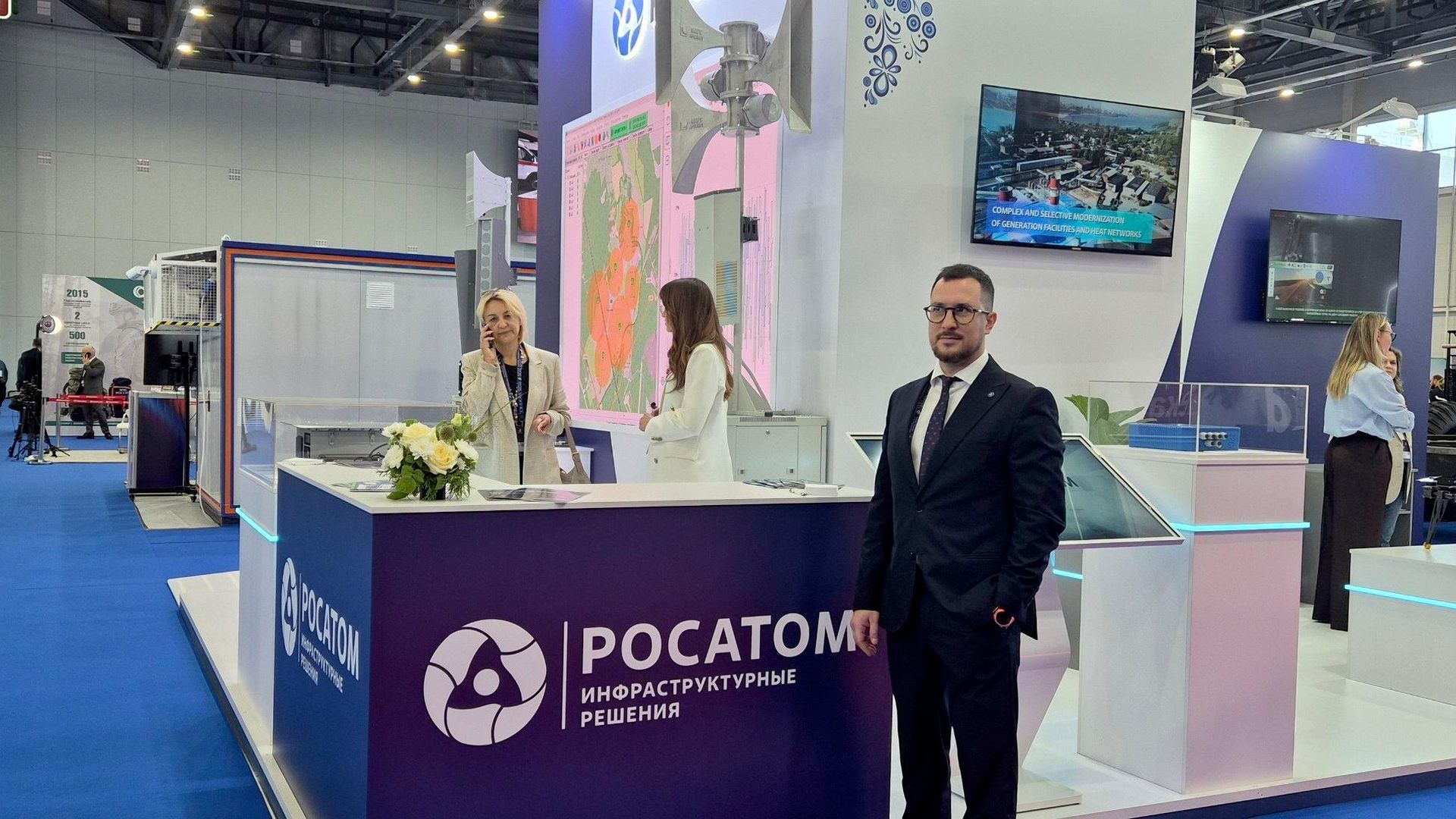 Стенд Росатом Стенд Росатом - РИА Новости, 1920, 04.09.2026
