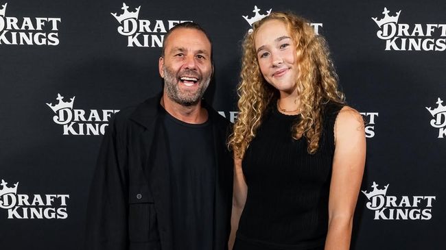 Мирра Андреева на вечеринке Draft Kings