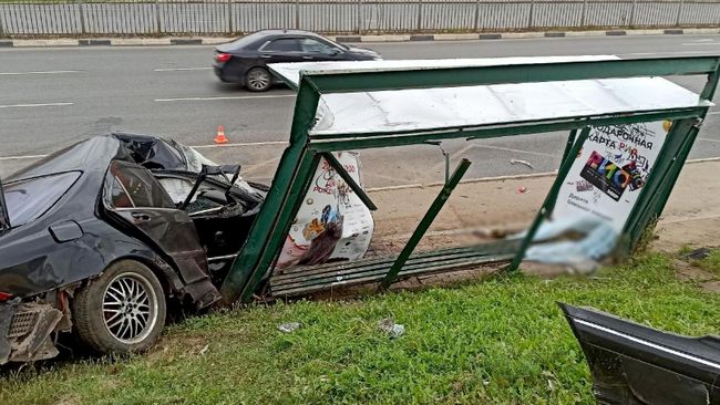 Последствия ДТП в Ярославле