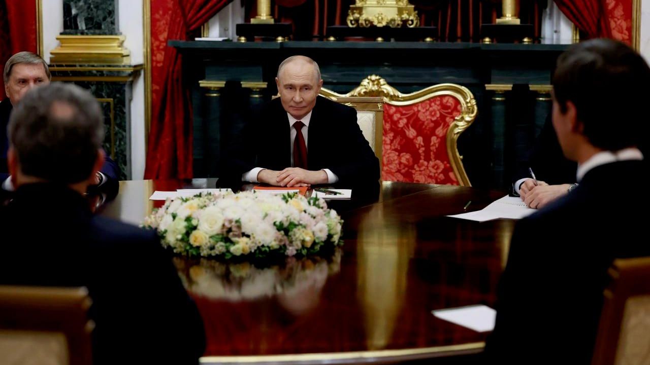 Президент России Владимир Путин во время встречи со Стивом Уиткоффом и Джаредом Кушнером - РИА Новости, 1920, 06.09.2026