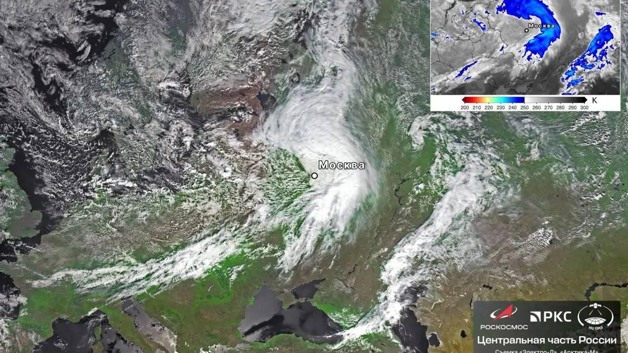 Циклон над Москвой Циклон над Москвой - РИА Новости, 1920, 06.09.2026