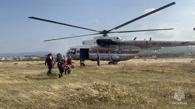 Операция по поиску альпинистов в Кабардино-Балкарской республике