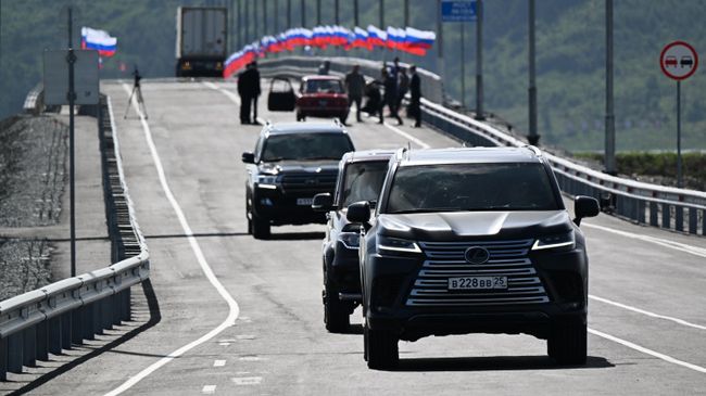 Открытие автомобильного моста между Россией и КНДР