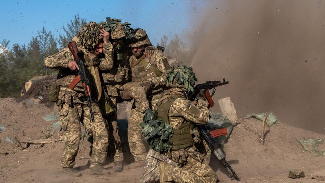 Украинские военные