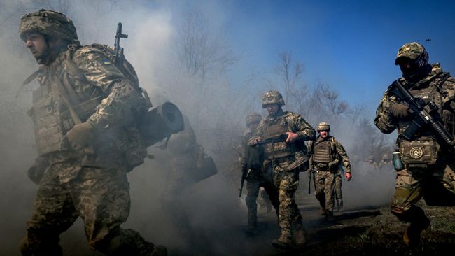 Украинские военные