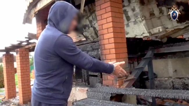 Задержанный мужчина, поджегший дом своей знакомой в Мордовии