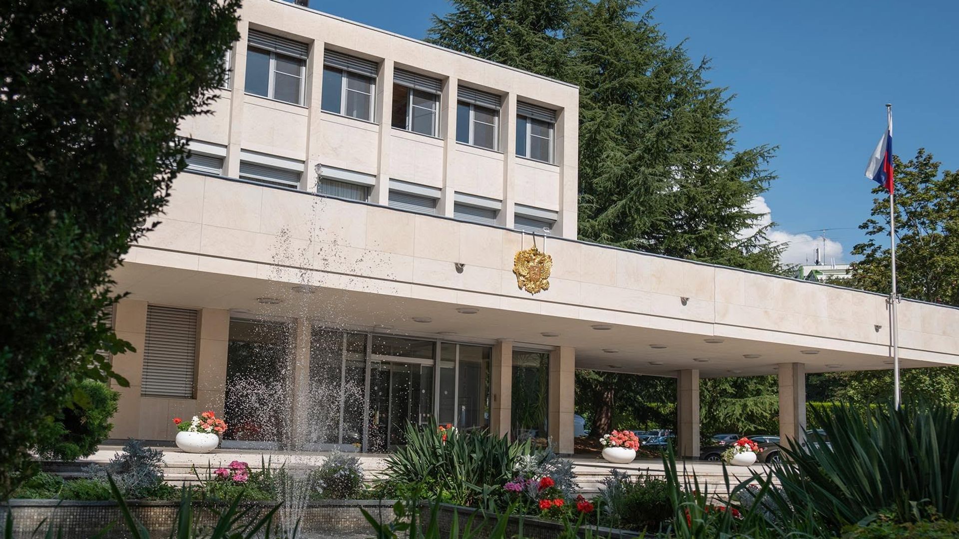 Здание постоянного представительства России при ООН в Женеве - РИА Новости, 1920, 16.09.2026