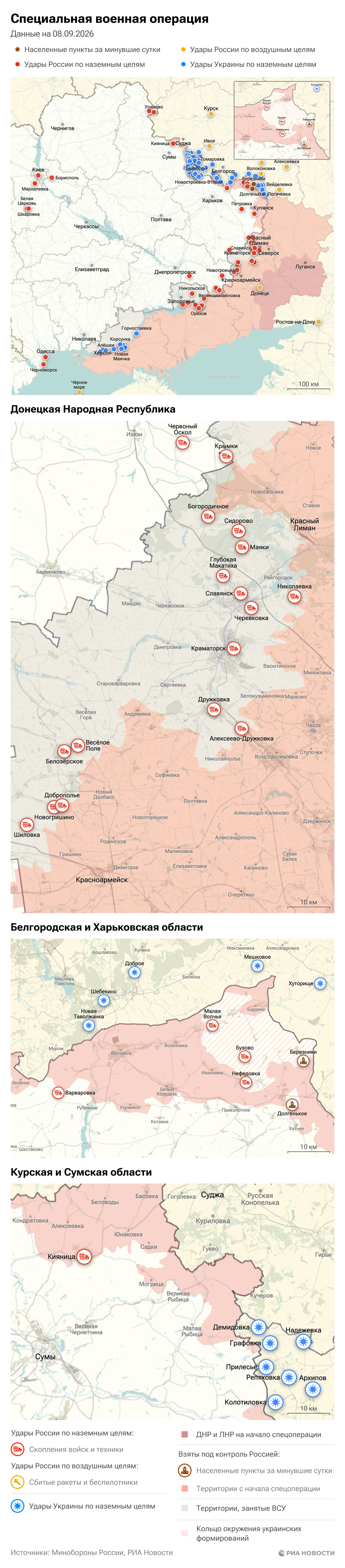 Карта спецоперации на 08.09.2026 Компьютерная версия Карта спецоперации на 08.09.2026 Компьютерная версия