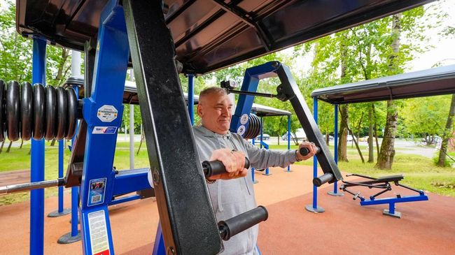 Спортивная площадка в районе Вешняки