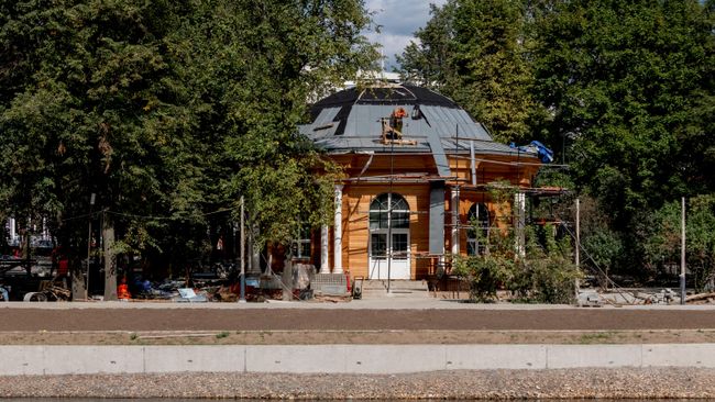 Благоустройство Екатерининского парка в Москве