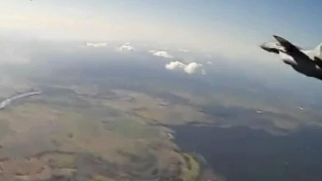 Уничтожение истребителя МиГ-29 ВСУ в Киевской области
