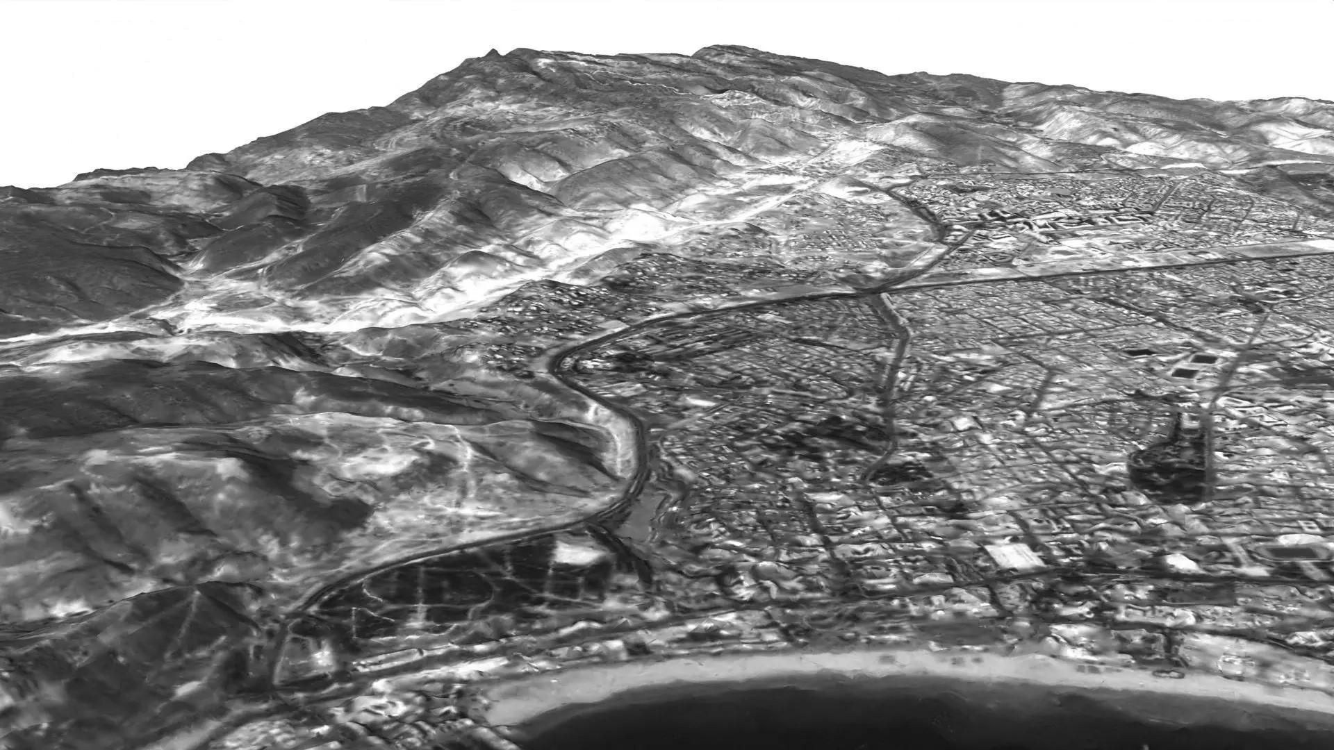 3D-модель города в Марокко по снимкам спутника Геоскан - РИА Новости, 1920, 10.09.2026