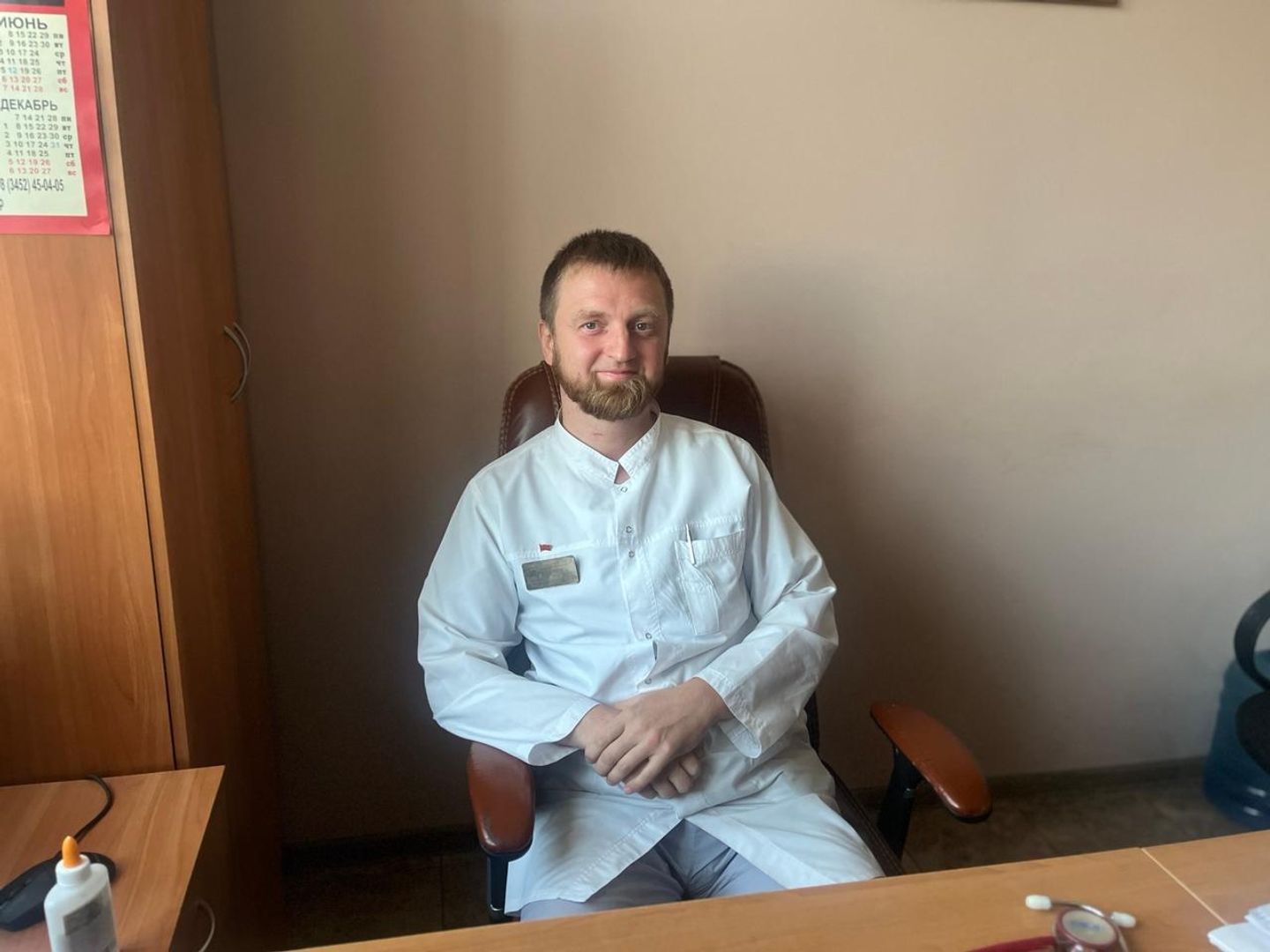 Николай на рабочем месте Николай на рабочем месте