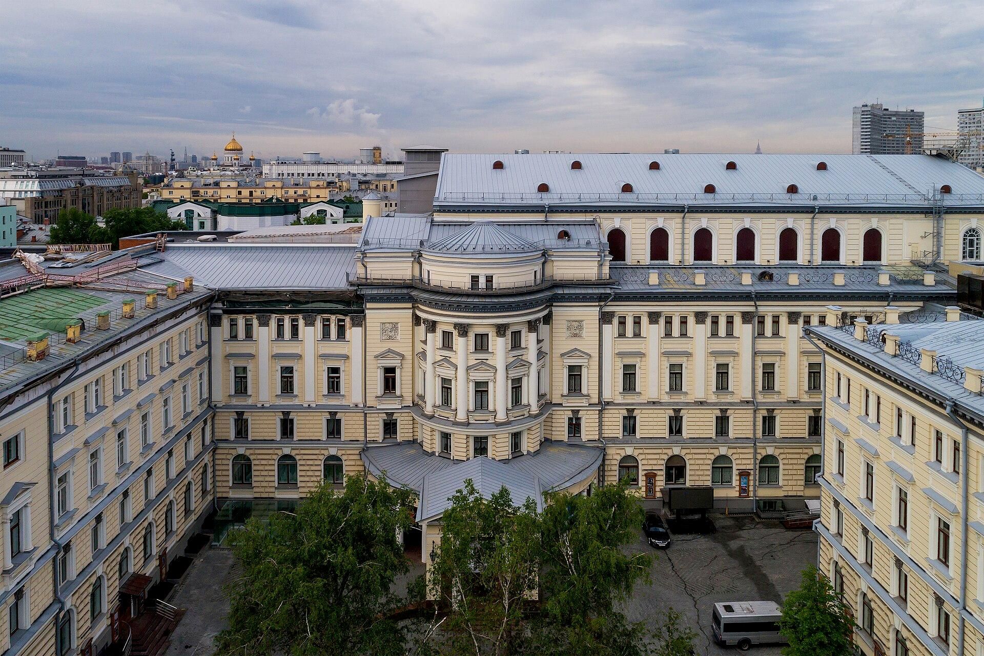 Аэрофотосъёмка здания Московской государственной консерватории имени П.И Чайковского Аэрофотосъёмка здания Московской государственной консерватории имени П.И Чайковского - РИА Новости, 1920, 11.09.2026