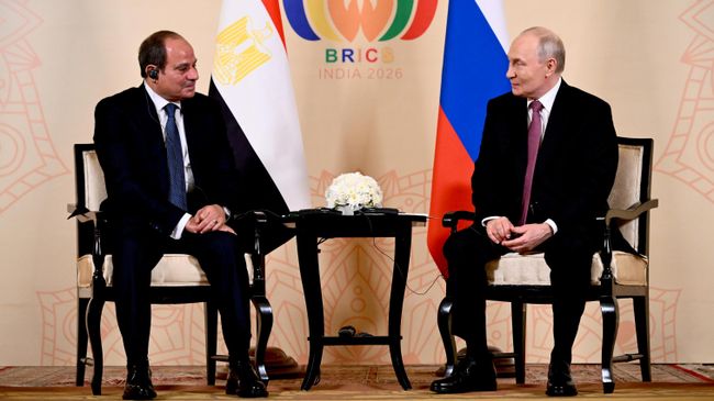 Беседа Путина с президентом Египта ас-Сиси