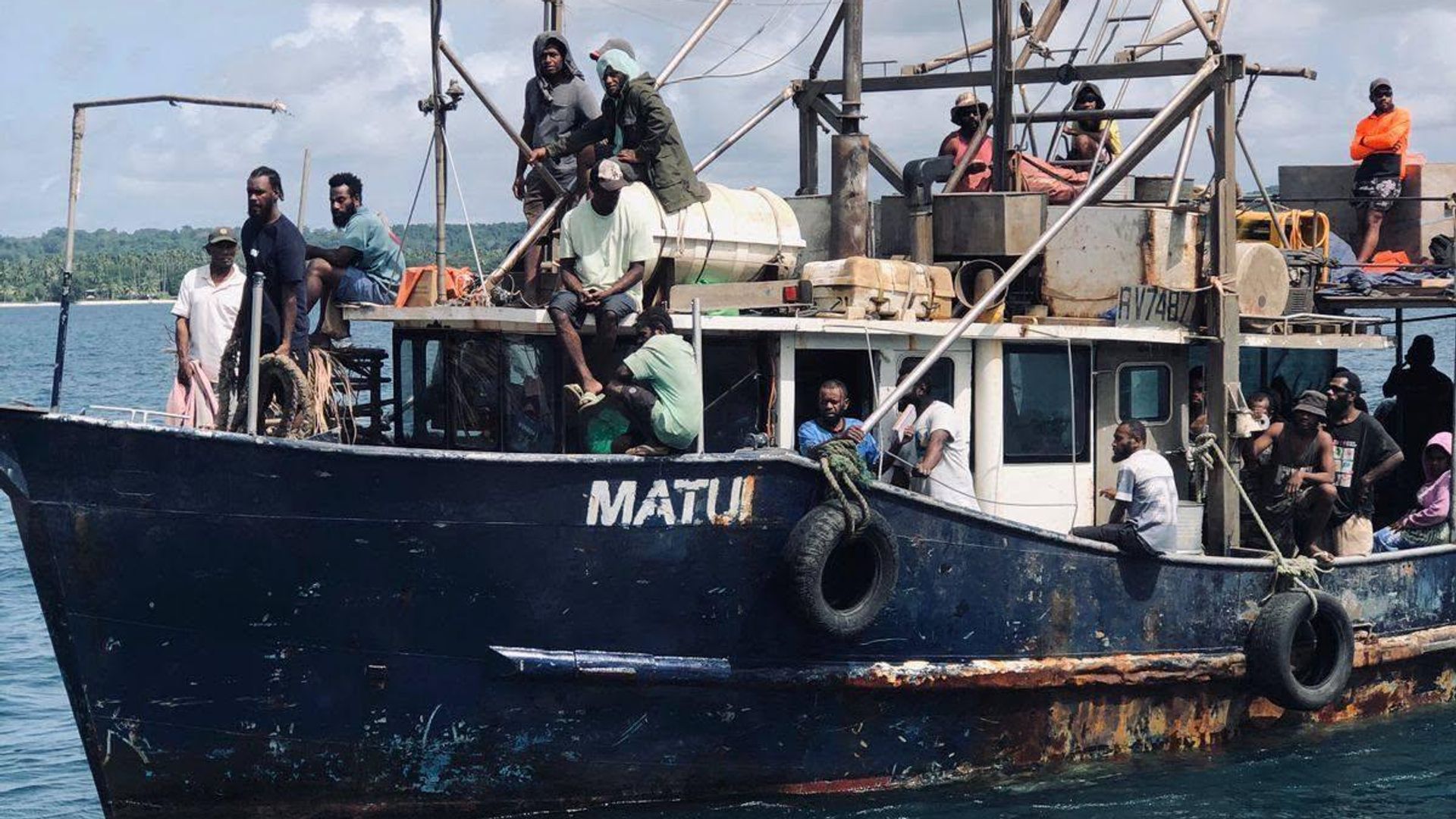 Судно MV Matui - РИА Новости, 1920, 13.09.2026