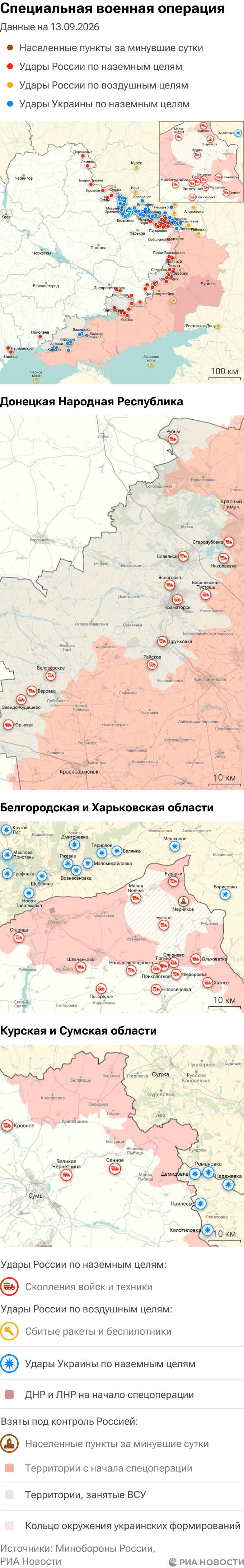 Карта спецоперации на 13.09.2026. Моб