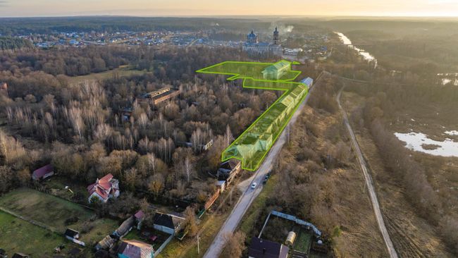 Промышленно-усадебный комплекс Баташовых XVIII-XIX веков в поселке Гусь-Железный в Рязанской области