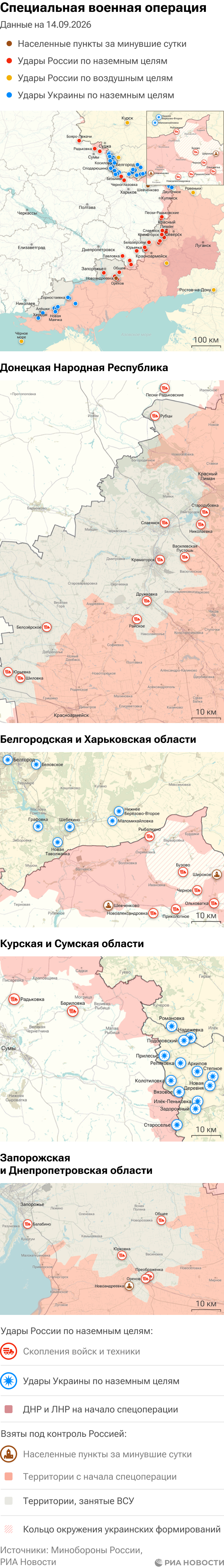 Карта спецоперации на 14.09.2026. Моб Карта спецоперации на 14.09.2026. Моб