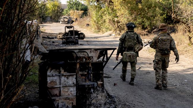 Украинские военнослужащие