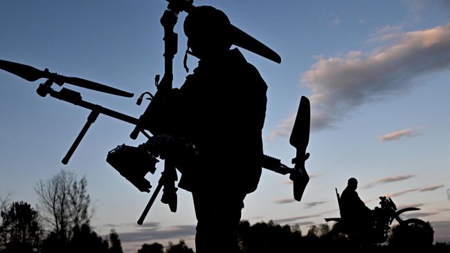 Российский военнослужащий