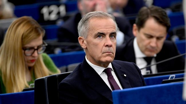 Премьер-министр Канады Марк Карни в Европарламенте в Страсбурге. 16 сентября 2026