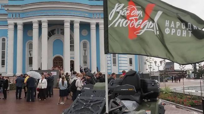 Отправка партии специализированной техники бойцам из Мордовии