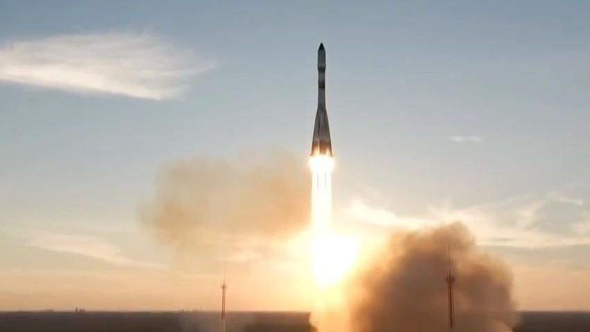 Ракета с грузовым кораблем Прогресс МС-35 стартовала с Байконура - РИА Новости, 1920, 16.09.2026