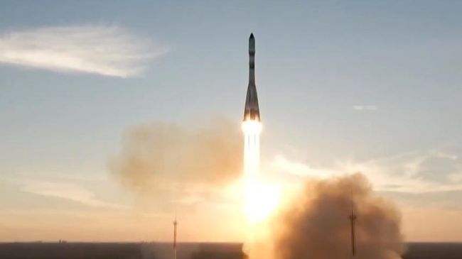 Ракета с грузовым кораблем Прогресс МС-35 стартовала с Байконура