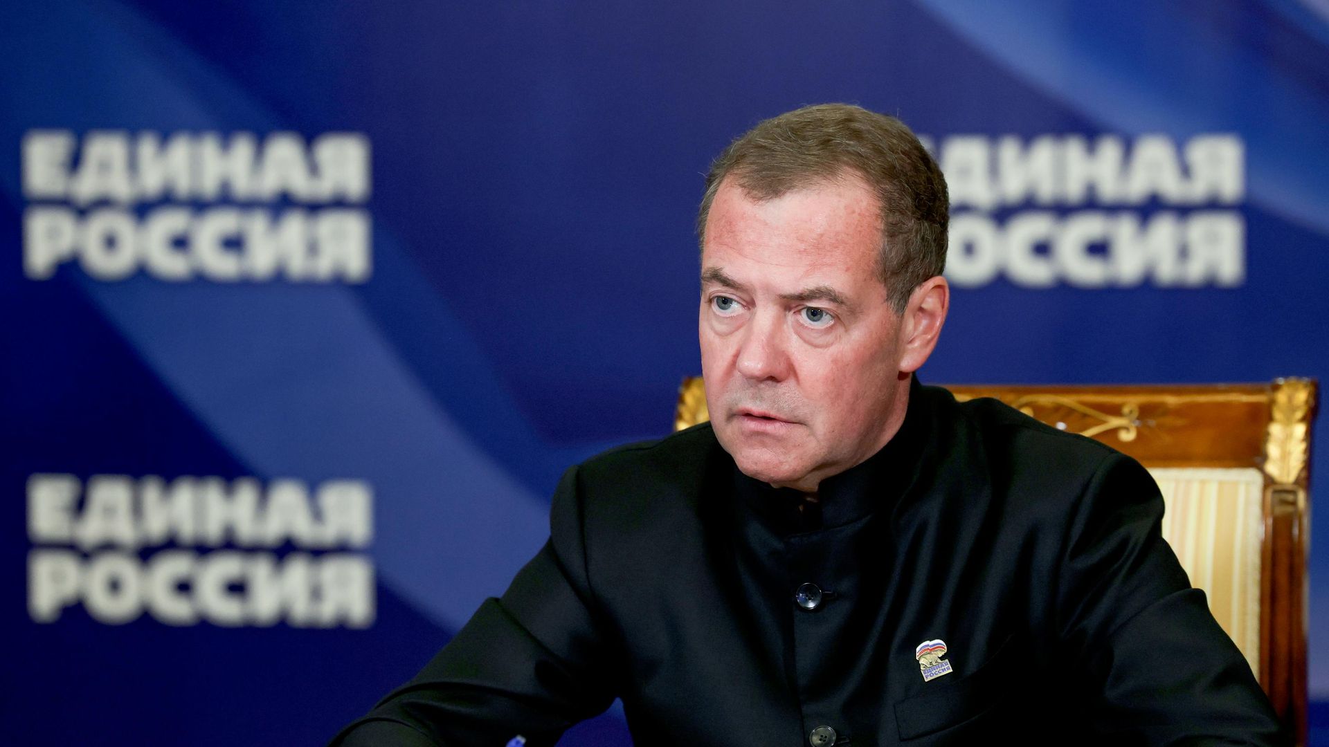 Зампред Совбеза РФ Дмитрий Медведев провел совещание с секретарями региональных отделений партии Единая Россия. 16 сентября 2026 - РИА Новости, 1920, 16.09.2026