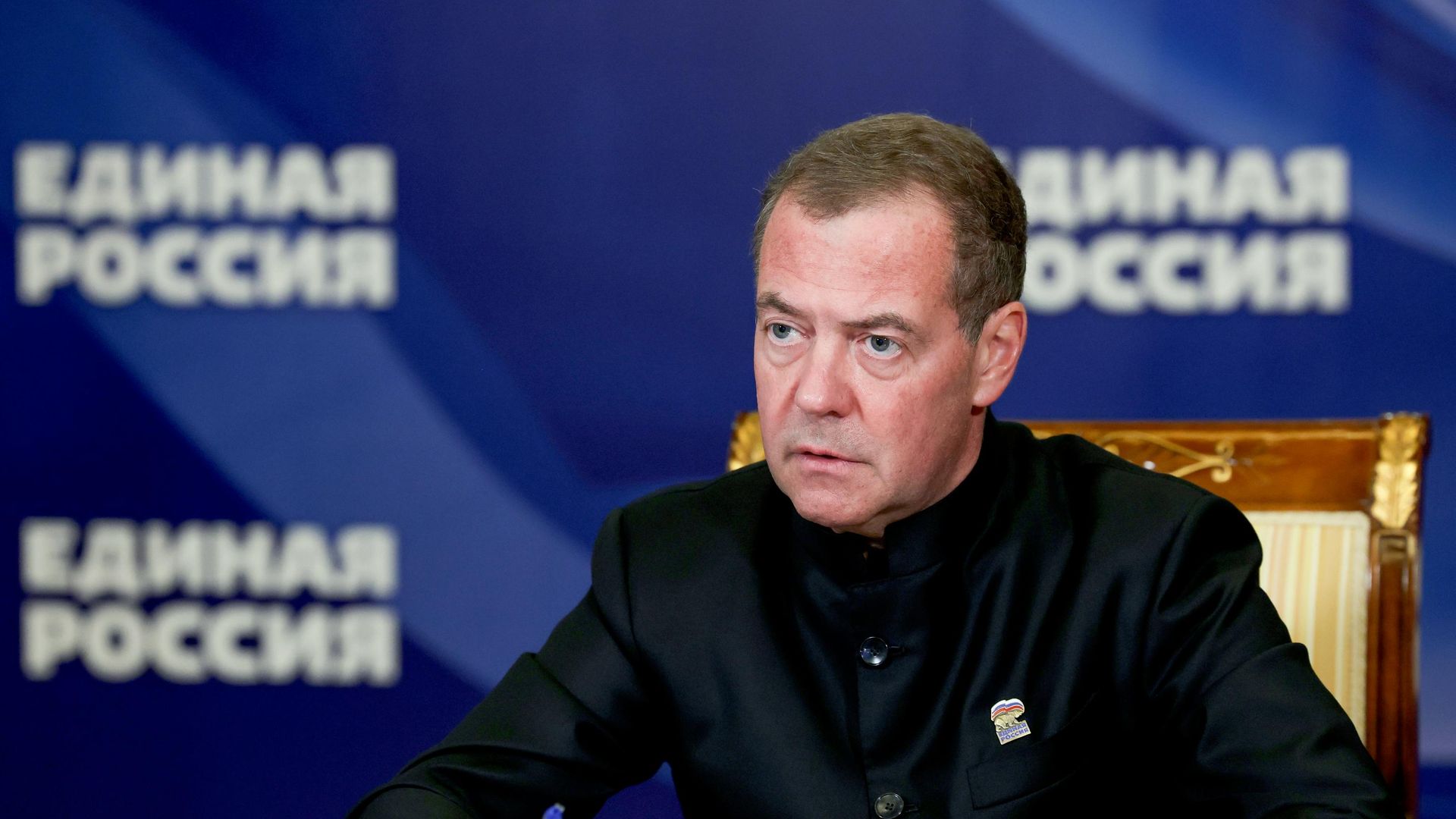 Дмитрий Медведев проводит совещание с секретарями региональных отделений партии Единая Россия. 16 сентября 2026 - РИА Новости, 1920, 16.09.2026