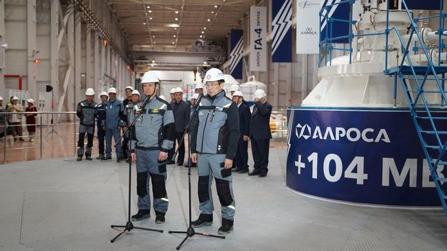 Ввод в эксплуатацию четвертого гидроагрегата Светлинской гидроэлектростанции 