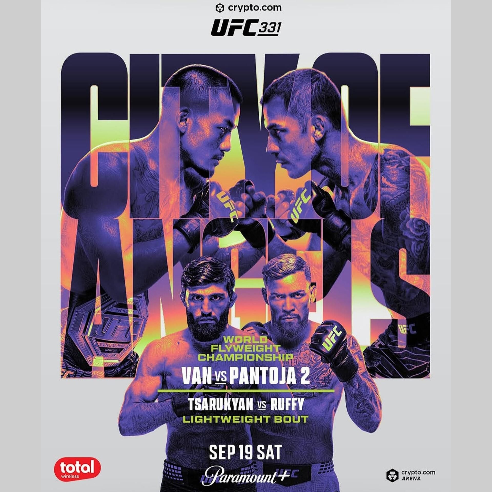 Официальный постер турнира UFC 331 Официальный постер турнира UFC 331 - РИА Новости, 1920, 20.09.2026