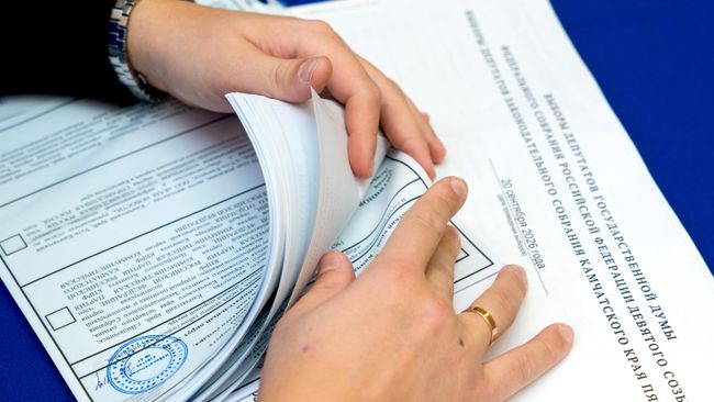 Пересчет бюллетеней перед началом голосования